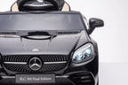 Vaikiškas elektromobilis Mercedes SLC300, 12 V, 2 sėdimos vietos, juodas