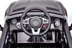 Vaikiškas elektromobilis Mercedes SLC300, 12 V, 2 sėdimos vietos, juodas