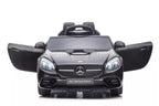 Vaikiškas elektromobilis Mercedes SLC300, 12 V, 2 sėdimos vietos, juodas