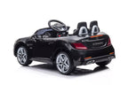 Vaikiškas elektromobilis Mercedes SLC300, 12 V, 2 sėdimos vietos, juodas