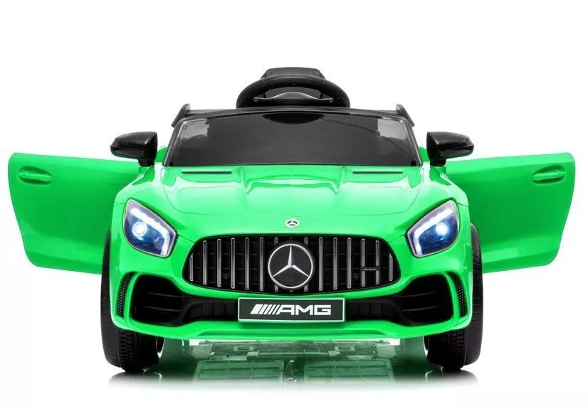Vaikiškas elektromobilis Mercedes SLS AMG GT R, 12 V, baltas