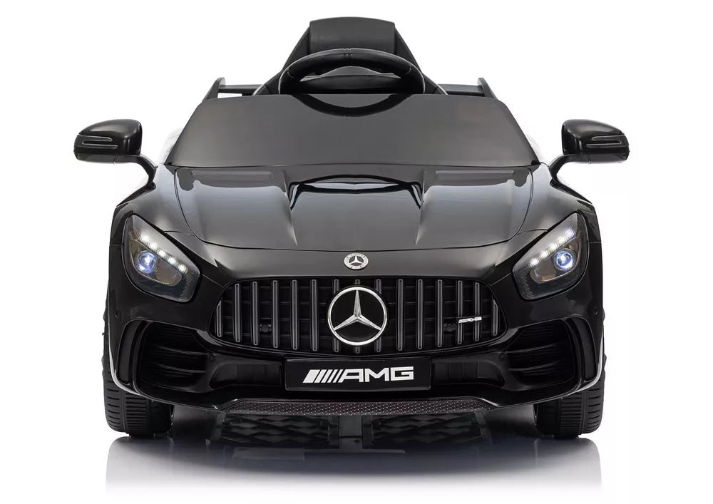 Vaikiškas elektromobilis Mercedes SLS AMG GT R, 12V, juodas