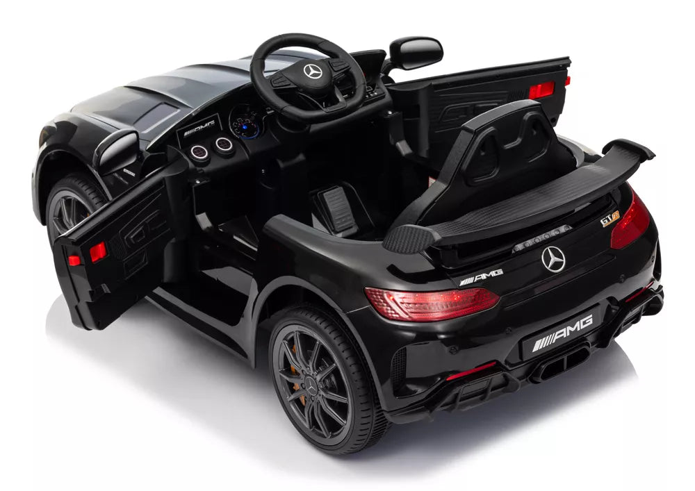 Vaikiškas elektromobilis Mercedes SLS AMG GT R, 12V, juodas