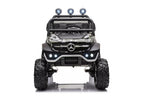 Vaikiškas elektromobilis Mercedes Unimog 4x4, 12 V, 4 varikliai, su minkšta sėdyne ir EVA ratais, kamufliažinis