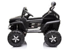 Vaikiškas elektromobilis Mercedes Unimog S, 12 V, 4x45W, juodas