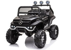 Vaikiškas elektromobilis Mercedes Unimog S, 12 V, 4x45W, juodas