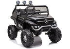 Vaikiškas elektromobilis Mercedes Unimog S, 12 V, 4x45W, juodas