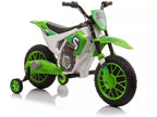 Vaikiškas elektromobilis Motor, 12 V, baltas