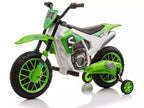 Vaikiškas elektromobilis Motor, 12 V, baltas