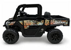 Vaikiškas elektromobilis Polaris 1000 EZ, 24 V, 4x45 W, juodas