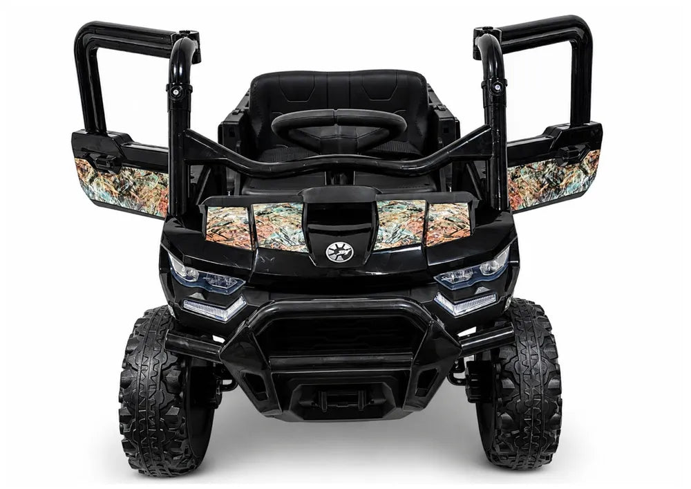 Vaikiškas elektromobilis Polaris 1000 EZ, 24 V, 4x45 W, juodas