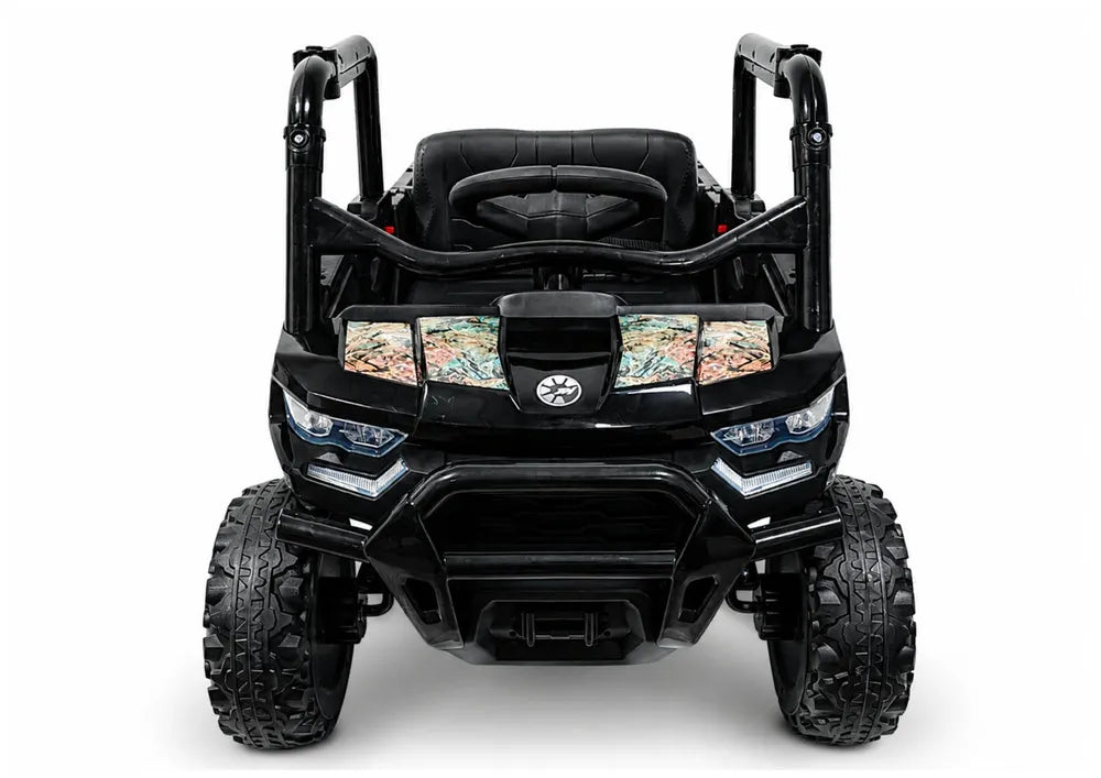 Vaikiškas elektromobilis Polaris 1000 EZ, 24 V, 4x45 W, juodas