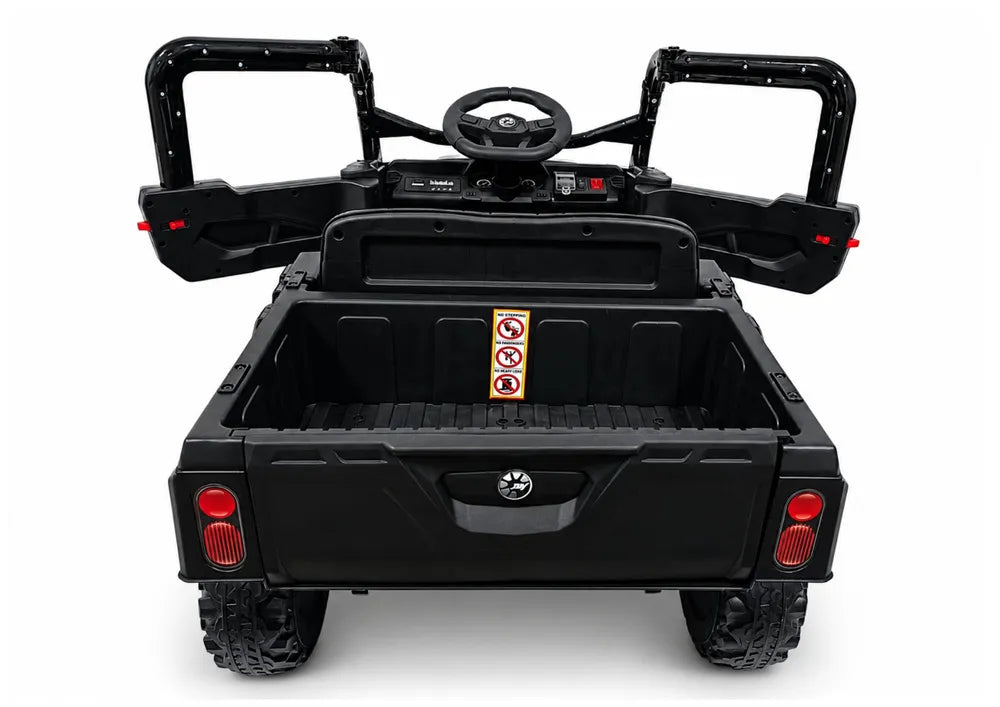 Vaikiškas elektromobilis Polaris 1000 EZ, 24 V, 4x45 W, juodas