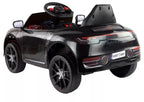 Vaikiškas elektromobilis Porsche, 12 V, su nuotolinio valdymo pultu, juodas