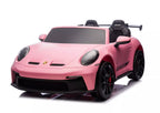 Vaikiškas elektromobilis Porsche 911 GT3, 24 V, 2x150-280W, rožinis