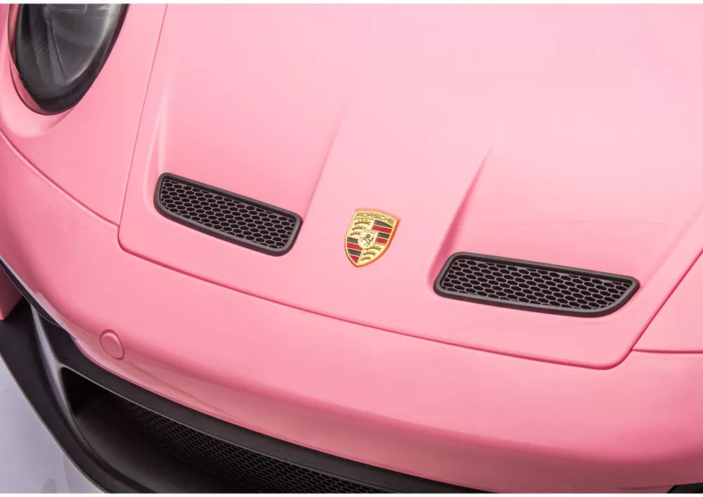 Vaikiškas elektromobilis Porsche 911 GT3, 24 V, 2x150-280W, rožinis