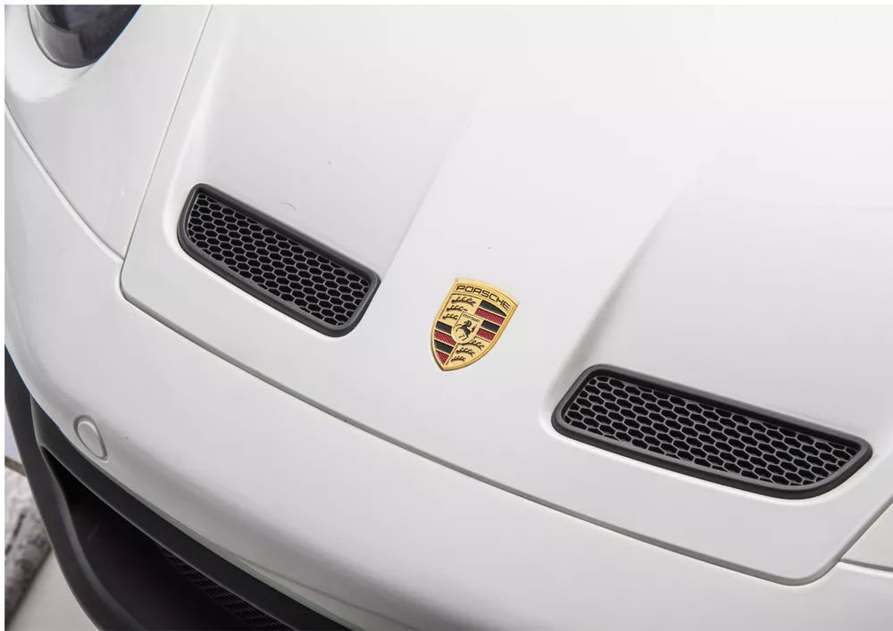 Vaikiškas elektromobilis Porsche 911 GT3, 24 V, 2x280 W, baltas