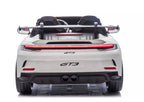 Vaikiškas elektromobilis Porsche 911 GT3, 24 V, 2x280 W, baltas