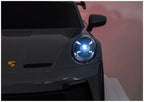 Vaikiškas elektromobilis Porsche 911 GT3, 24 V, pilkas