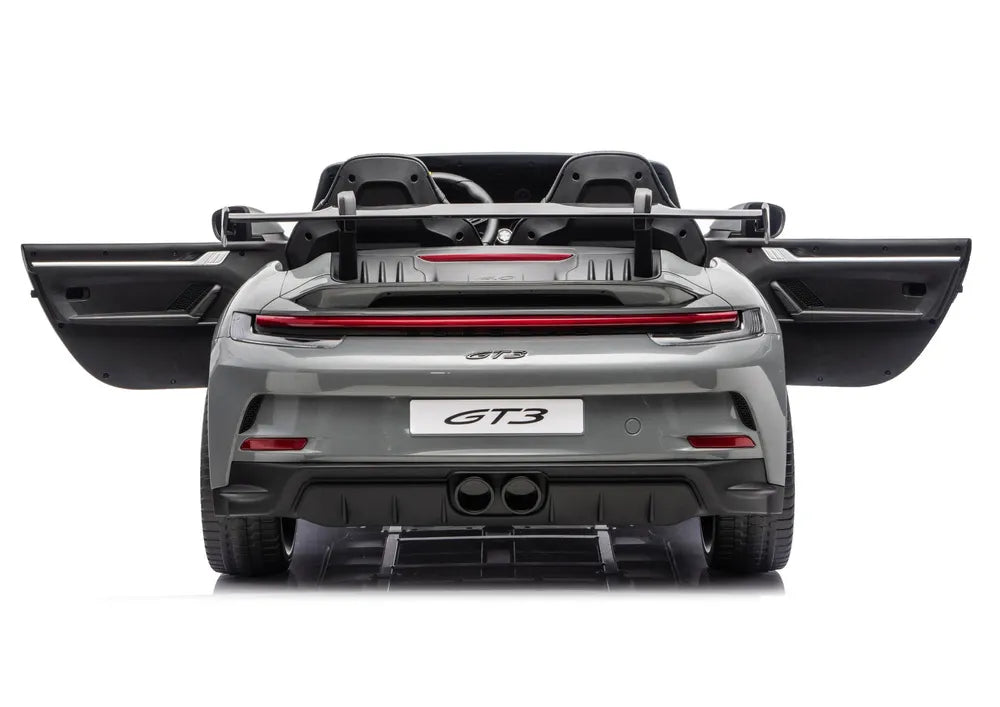 Vaikiškas elektromobilis Porsche 911 GT3, 24 V, pilkas
