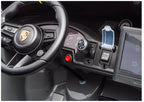 Vaikiškas elektromobilis Porsche 911 GT3, 24 V, pilkas