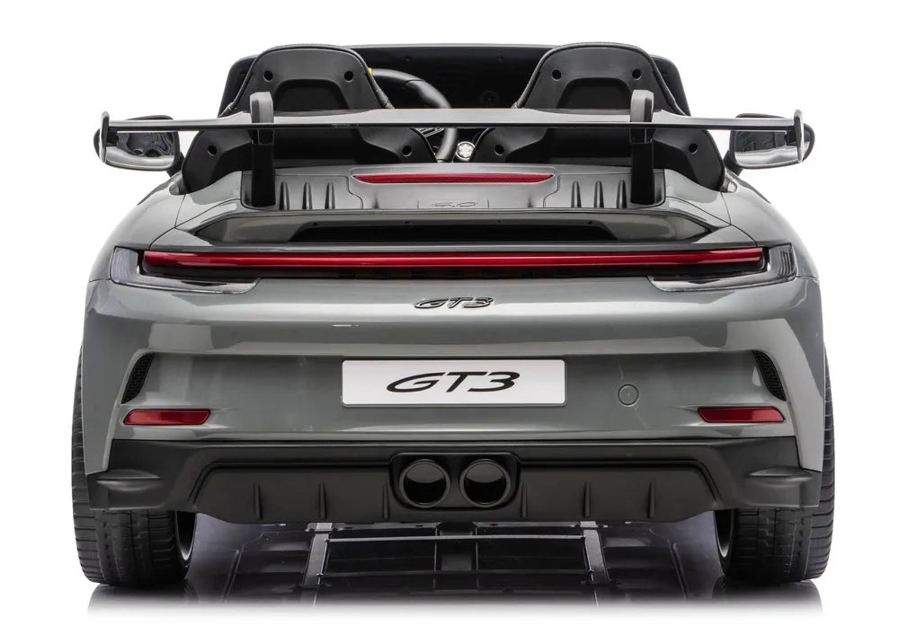 Vaikiškas elektromobilis Porsche 911 GT3, 24 V, pilkas