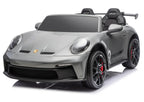 Vaikiškas elektromobilis Porsche 911 GT3, 24 V, pilkas