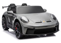 Vaikiškas elektromobilis Porsche 911 GT3, 24 V, pilkas