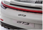 Vaikiškas elektromobilis Porsche GT3, 24 V, iki 50 kg, baltas