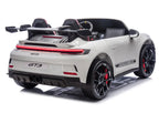 Vaikiškas elektromobilis Porsche GT3, 24 V, iki 50 kg, baltas