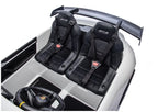 Vaikiškas elektromobilis Porsche GT3, 24 V, iki 50 kg, baltas