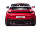 Vaikiškas elektromobilis Porsche GT3, 24 V, su LED žibintais, raudonas
