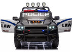 Vaikiškas elektromobilis RAM ZB629-P, 24 V, 4 × 100 W, policijos