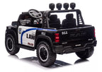 Vaikiškas elektromobilis RAM ZB629-P, 24 V, 4 × 100 W, policijos