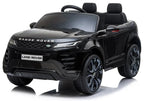 Vaikiškas elektromobilis Range Rover Evoque, 12 V, 3 pavaros, juodas