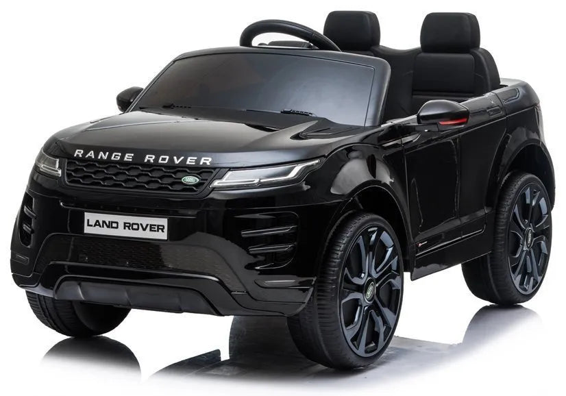 Vaikiškas elektromobilis Range Rover Evoque, 12 V, 3 pavaros, juodas