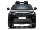 Vaikiškas elektromobilis Range Rover Evoque, 12 V, 3 pavaros, juodas
