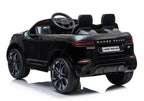 Vaikiškas elektromobilis Range Rover Evoque, 12 V, 3 pavaros, juodas