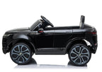Vaikiškas elektromobilis Range Rover Evoque, 12 V, 30 kg, juodas