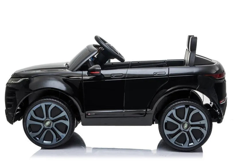 Vaikiškas elektromobilis Range Rover Evoque, 12 V, 30 kg, juodas