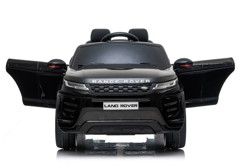 Vaikiškas elektromobilis Range Rover Evoque, 12 V, 30 kg, juodas