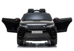 Vaikiškas elektromobilis Range Rover Evoque, 12 V, 30 kg, juodas