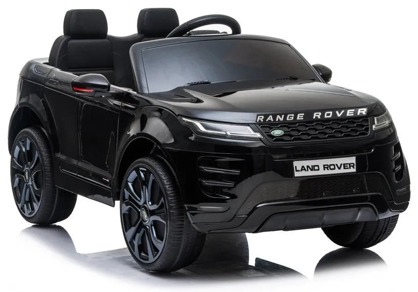 Vaikiškas elektromobilis Range Rover Evoque, 12 V, 30 kg, juodas