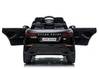 Vaikiškas elektromobilis Range Rover Evoque, 12 V, 30 kg, juodas