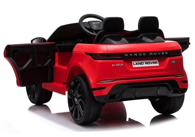 Vaikiškas elektromobilis Range Rover Evoque, 12 V, raudonas