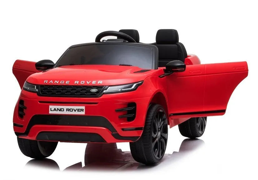 Vaikiškas elektromobilis Range Rover Evoque, 12 V, raudonas