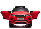 Vaikiškas elektromobilis Range Rover Evoque, 12 V, raudonas