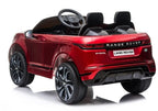 Vaikiškas elektromobilis Range Rover Evoque, 12 V, su nuotolinio valdymo pultu, raudonas