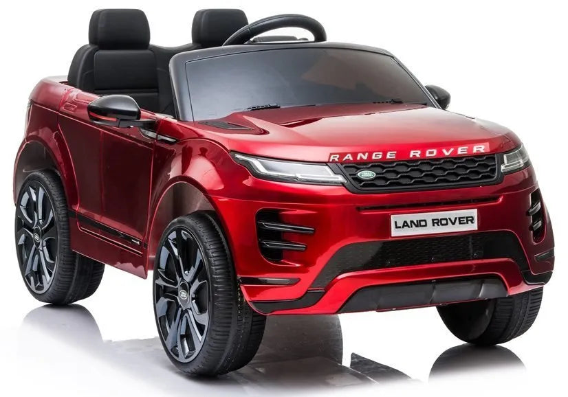 Vaikiškas elektromobilis Range Rover Evoque, 12 V, su nuotolinio valdymo pultu, raudonas