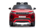 Vaikiškas elektromobilis Range Rover Evoque, 12 V, su nuotolinio valdymo pultu, raudonas